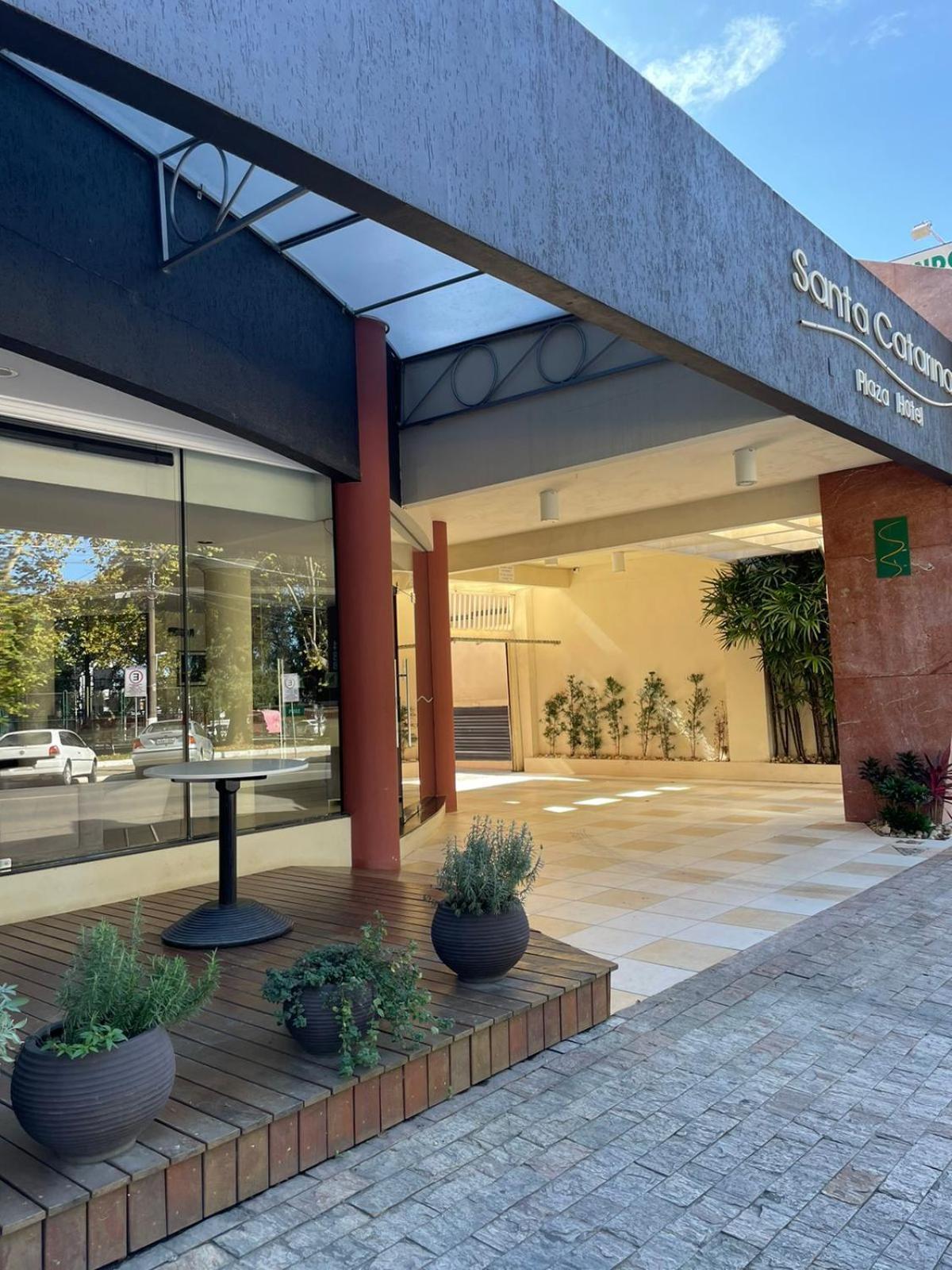 Santa Catarina Plaza Hotel Canoinhas Exterior foto